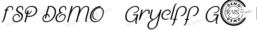FSP DEMO   Gryclff G字体转换